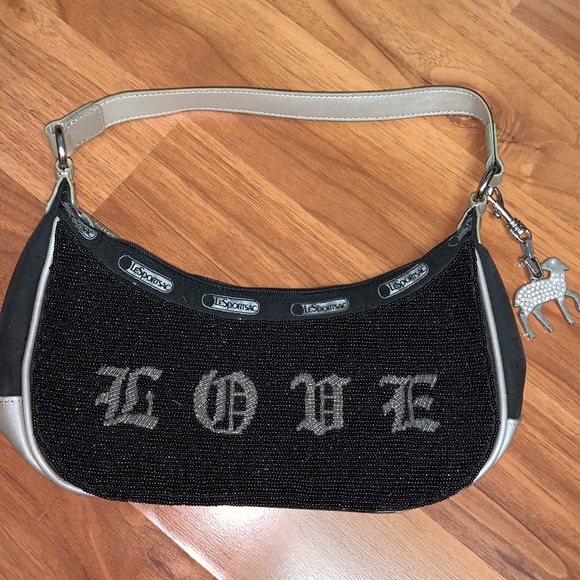 L.A.M.B. x LeSportSac Beaded Purse - Picture 6 of 8